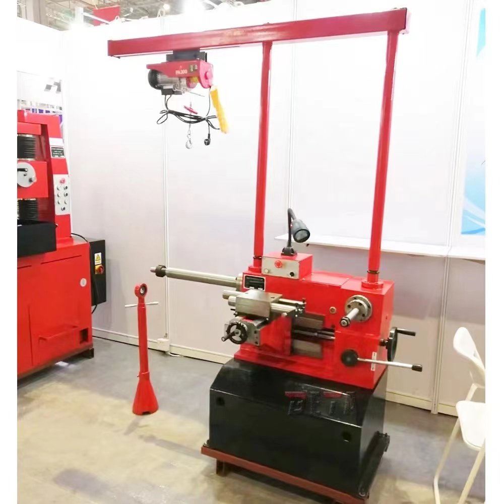 T8465 Car Brake Disc Repair Lathe with Crane Vehicle Multifunctional Full Automatic Drum Polishing Grinding Equipment